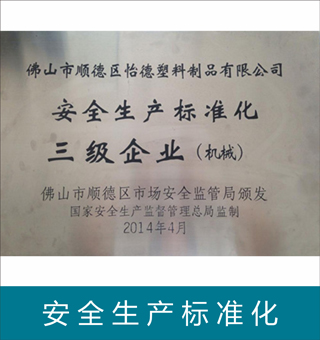 安全生產(chǎn)標(biāo)準(zhǔn)化